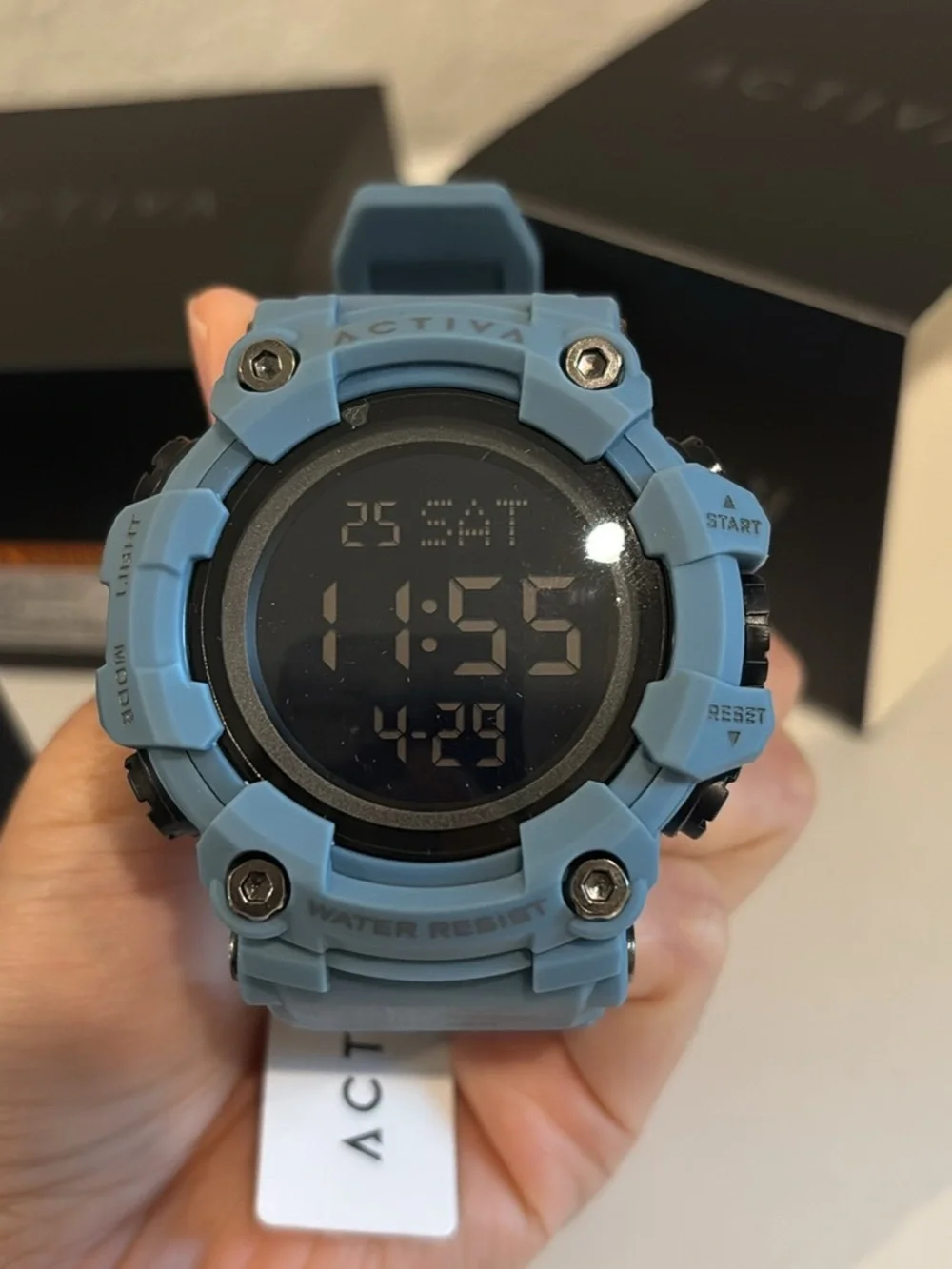 Activa Kadron X Invicta Digital Men's Watch - 53mm, Blue NWT